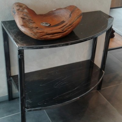 Complementi d'arredo in ferro.